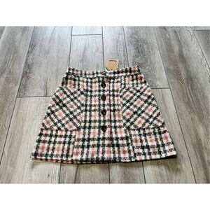 Kori pink and black mini skirt size S